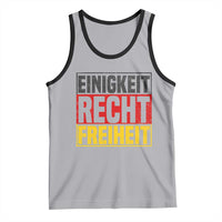 Proud Germany Tank Top Einigkeit Recht Freiheit German Flag - Wonder Print Shop