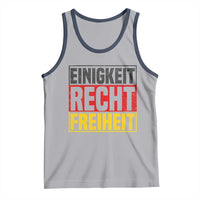 Proud Germany Tank Top Einigkeit Recht Freiheit German Flag - Wonder Print Shop