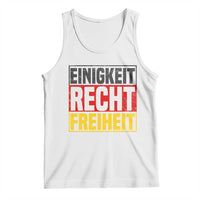 Proud Germany Tank Top Einigkeit Recht Freiheit German Flag - Wonder Print Shop