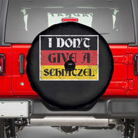 German Beer Drinking Spare Tire Cover I Don't Give A Schnitzel Oktoberfest - Wonder Print Shop