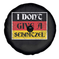 German Beer Drinking Spare Tire Cover I Don't Give A Schnitzel Oktoberfest - Wonder Print Shop