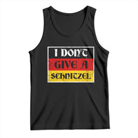 German Beer Drinking Tank Top I Don't Give A Schnitzel Oktoberfest - Wonder Print Shop