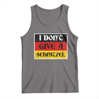 German Beer Drinking Tank Top I Don't Give A Schnitzel Oktoberfest - Wonder Print Shop