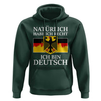 Proud Germany Hoodie Naturlich Habe Ich Recht Ich Bin Deutsch - Wonder Print Shop