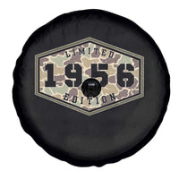 70th Birthday Hunting Spare Tire Cover 1956 Limited Edition Vintage Camouflage Gifts For Turning 70