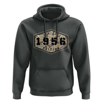 70th Birthday Hunting Hoodie 1956 Limited Edition Vintage Camouflage Gifts For Turning 70