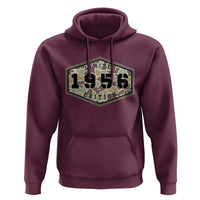 70th Birthday Hunting Hoodie 1956 Limited Edition Vintage Camouflage Gifts For Turning 70