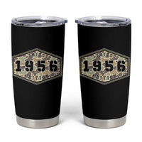 70th Birthday Hunting Tumbler Cup 1956 Limited Edition Vintage Camouflage Gifts For Turning 70
