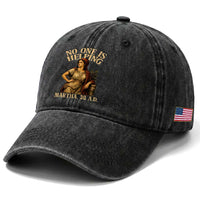 No One is Helping Martha 30 AD Funny Christian Washed Cotton Baseball Cap
