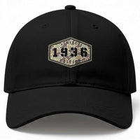 90th Birthday Hunting Baseball Cap 1936 Limited Edition Vintage Camouflage Gifts For Turning 90