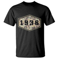 90th Birthday Hunting T Shirt 1936 Limited Edition Vintage Camouflage Gifts For Turning 90