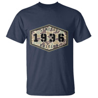 90th Birthday Hunting T Shirt 1936 Limited Edition Vintage Camouflage Gifts For Turning 90