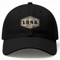 80th Birthday Hunting Baseball Cap 1946 Limited Edition Vintage Camouflage Gifts For Turning 80