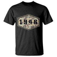 80th Birthday Hunting T Shirt 1946 Limited Edition Vintage Camouflage Gifts For Turning 80