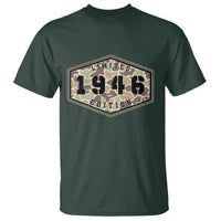 80th Birthday Hunting T Shirt 1946 Limited Edition Vintage Camouflage Gifts For Turning 80