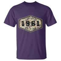65th Birthday Hunting T Shirt 1961 Limited Edition Vintage Camouflage Gifts For Turning 65