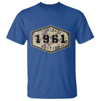 65th Birthday Hunting T Shirt 1961 Limited Edition Vintage Camouflage Gifts For Turning 65