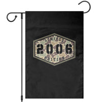 20th Birthday Hunting Garden Flag 2006 Limited Edition Vintage Camouflage Gifts For Turning 20