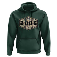 20th Birthday Hunting Hoodie 2006 Limited Edition Vintage Camouflage Gifts For Turning 20