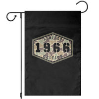 60th Birthday Hunting Garden Flag 1966 Limited Edition Vintage Camouflage Gifts For Turning 60