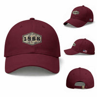 60th Birthday Hunting Baseball Cap 1966 Limited Edition Vintage Camouflage Gifts For Turning 60