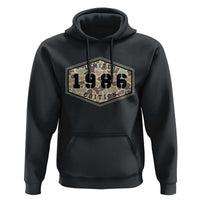 40th Birthday Hunting Hoodie 1986 Limited Edition Vintage Camouflage Gifts For Turning 40