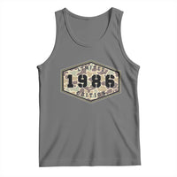 40th Birthday Hunting Tank Top 1986 Limited Edition Vintage Camouflage Gifts For Turning 40