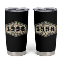 30th Birthday Hunting Tumbler Cup 1996 Limited Edition Vintage Camouflage Gifts For Turning 30