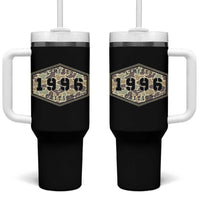30th Birthday Hunting Tumbler With Handle 1996 Limited Edition Vintage Camouflage Gifts For Turning 30