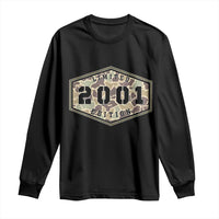 25th Birthday Hunting Long Sleeve Shirt 2001 Limited Edition Vintage Camouflage Gifts For Turning 25