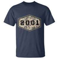 25th Birthday Hunting T Shirt 2001 Limited Edition Vintage Camouflage Gifts For Turning 25
