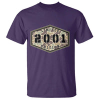 25th Birthday Hunting T Shirt 2001 Limited Edition Vintage Camouflage Gifts For Turning 25