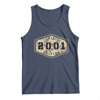 25th Birthday Hunting Tank Top 2001 Limited Edition Vintage Camouflage Gifts For Turning 25