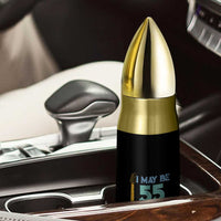 Funny 55th Birthday 80s Rock Lover Bullet Tumbler I May Be 55 But I Got To See All The Cool Bands