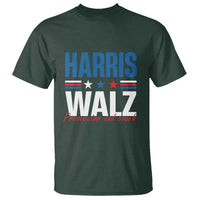 Harris Walz Supporter T Shirt Prosecutor And Coach Star US Elections 2024 - Wonder Print Shop