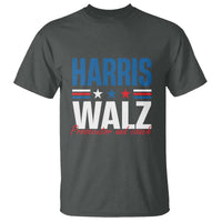 Harris Walz Supporter T Shirt Prosecutor And Coach Star US Elections 2024 - Wonder Print Shop