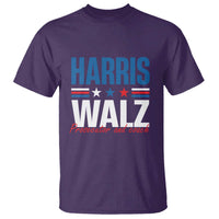 Harris Walz Supporter T Shirt Prosecutor And Coach Star US Elections 2024 - Wonder Print Shop