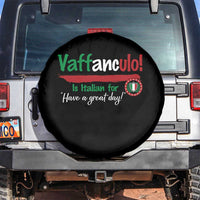 Funny Italian Saying Spare Tire Cover Vaffanculo Is Have A Great Day - Wonder Print Shop