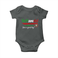 Funny Italian Saying Baby Onesie Vaffanculo Is Have A Great Day - Wonder Print Shop