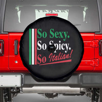 Funny Italian Pride Spare Tire Cover So Sexy So Spicy So Italian Chef Humor - Wonder Print Shop