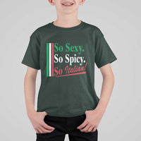 Funny Italian Pride T Shirt For Kid So Sexy So Spicy So Italian Chef Humor - Wonder Print Shop