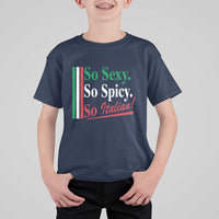 Funny Italian Pride T Shirt For Kid So Sexy So Spicy So Italian Chef Humor - Wonder Print Shop