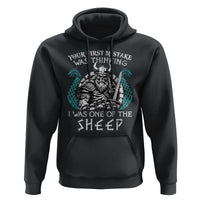 Viking Your First Mistake Was Thinking I Was One Of The Sheep Hoodie Viking Warrior - Wonder Print Shop