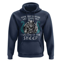 Viking Your First Mistake Was Thinking I Was One Of The Sheep Hoodie Viking Warrior - Wonder Print Shop