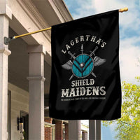 Lagertha's Shield Maidens Garden Flag The Future Is Open Trust In The Gods Viking Warrior - Wonder Print Shop