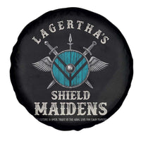 Lagertha's Shield Maidens Spare Tire Cover The Future Is Open Trust In The Gods Viking Warrior - Wonder Print Shop