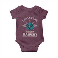 Lagertha's Shield Maidens Baby Onesie The Future Is Open Trust In The Gods Viking Warrior - Wonder Print Shop