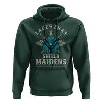 Lagertha's Shield Maidens Hoodie The Future Is Open Trust In The Gods Viking Warrior - Wonder Print Shop