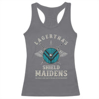 Lagertha's Shield Maidens Racerback Tank Top The Future Is Open Trust In The Gods Viking Warrior - Wonder Print Shop