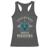 Lagertha's Shield Maidens Racerback Tank Top The Future Is Open Trust In The Gods Viking Warrior - Wonder Print Shop